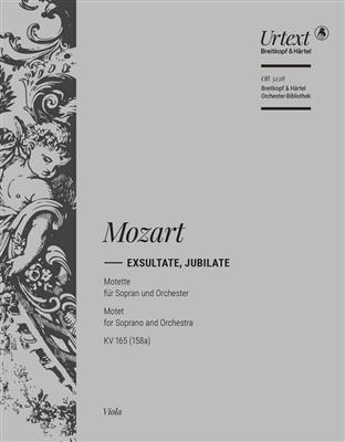 Wolfgang Amadeus Mozart: Exsultate, jubilate KV 165: Orchester mit Gesang