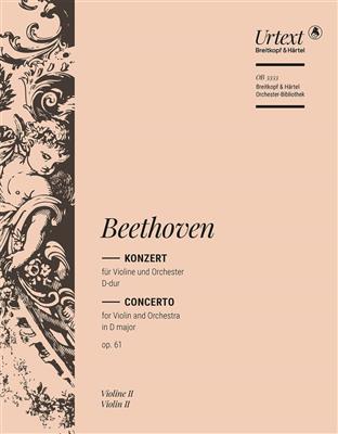 Ludwig van Beethoven: Violinkonzert op. 61: Orchester mit Solo