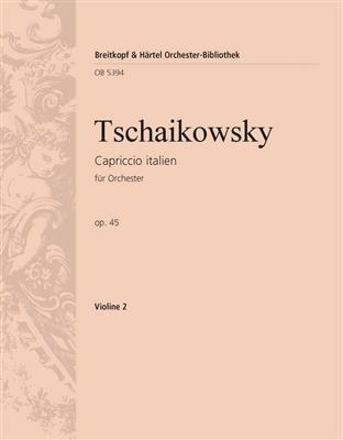 Pyotr Ilyich Tchaikovsky: Capriccio italien op. 45: Orchester