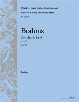 Johannes Brahms: Symphonie Nr.4 e-moll op. 98: Orchester