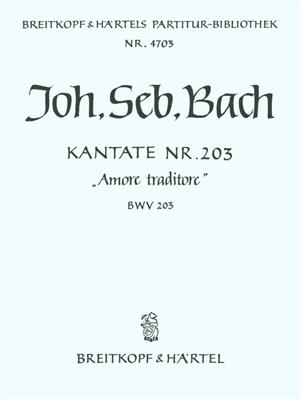 Johann Sebastian Bach: Kantate BWV 203: Gesang mit Klavier