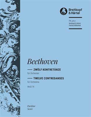 Ludwig van Beethoven: Zwölf Kontretänze WoO 14: Orchester