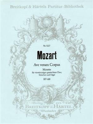 Wolfgang Amadeus Mozart: Ave verum Corpus (PA): Gemischter Chor mit Begleitung