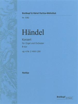 Georg Friedrich Händel: Orgelkonz.B-dur op.4/2 HWV 290: Orchester mit Solo