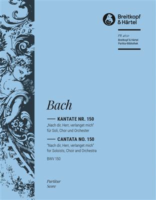 Johann Sebastian Bach: Nach dir Herr verlanget mich(PA): Gemischter Chor mit Begleitung
