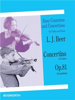Leopold Josef Beer: Concertino in D minor Op. 81: Violine mit Begleitung