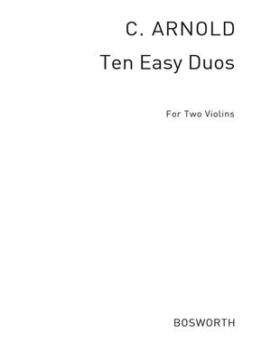 C. Arnold: C. Arnold: Ten Easy Duos: Violine Solo