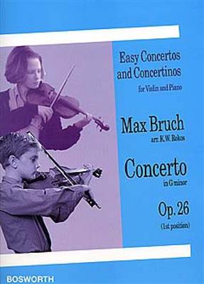 Max Bruch: Concerto in G minor Op. 26: Violine mit Begleitung