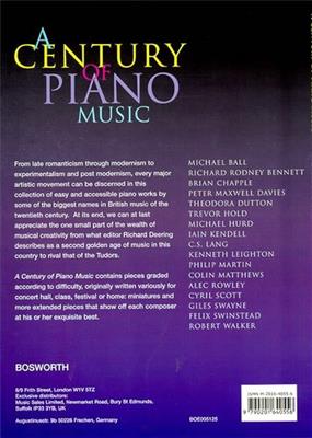 A Century Of Piano Music: Klavier Solo
