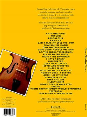 Short Violin Pieces - Easy Violin Repertoire: Violine mit Begleitung