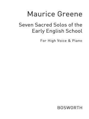 Maurice Greene: Greene: Seven Sacred Solos - High Voice (Roper): Gesang mit Klavier
