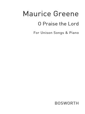 O Praise The Lord Roper Unison And Piano: Gesang mit Klavier
