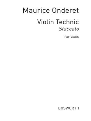 Onderet, M Violin Technic Staccato: Violine Solo