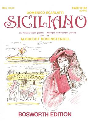 Domenico Scarlatti: Siciliano: Blockflöte Ensemble