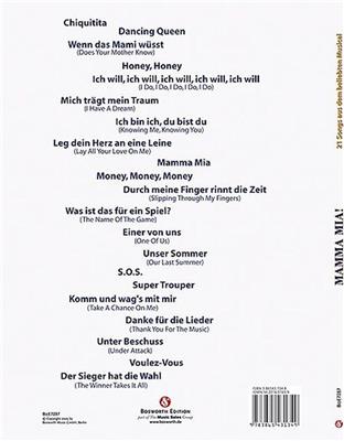 ABBA: Mamma Mia (Deutsch): Klavier, Gesang, Gitarre (Songbooks)