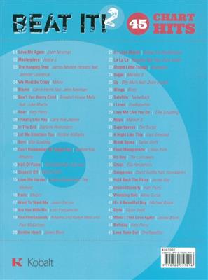 Beat It! 2: 45 Chart Hits: Klavier, Gesang, Gitarre (Songbooks)