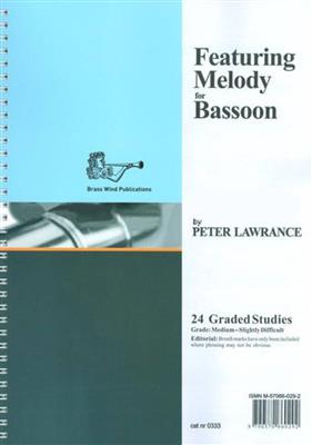 Featuring Melody for Bassoon: (Arr. Peter Lawrance): Fagott Solo