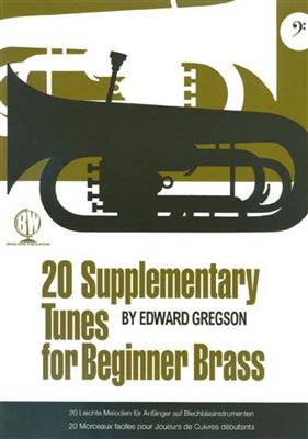 Edward Gregson: 20 Supplementary Tunes For Beginner Brass: Posaune Solo