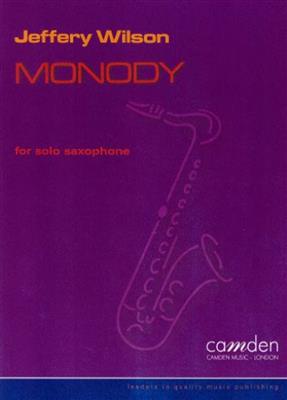 Jeffery Wilson: Monody: Saxophon