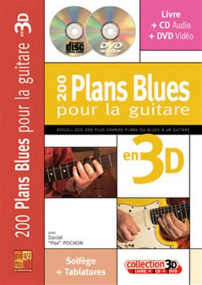 200 Plans Blues Guitare 3D