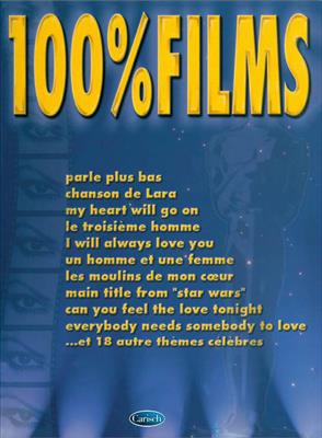 100% Films: Klavier, Gesang, Gitarre (Songbooks)