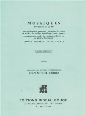 Jean-Michel Bardez: Mosaïques Niveau Débutant - 2ère Série: Sonstoge Variationen