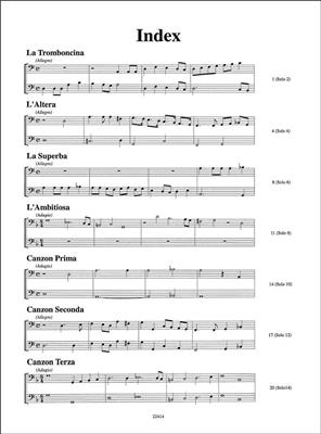 Girolamo Frescobaldi: Canzoni Per Basso Solo E Continuo: Kammerensemble