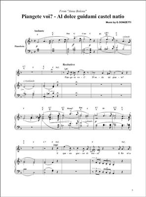 Gaetano Donizetti: Piangete Voi': Gesang mit Klavier