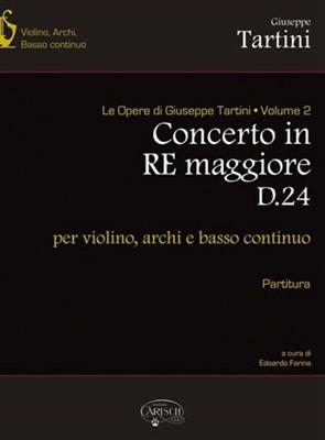 Giuseppe Tartini: Tartini Volume 02: Concerto in D Major D24: Streichensemble