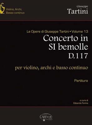 Giuseppe Tartini: Concerto in Si bem. D117: Streichensemble