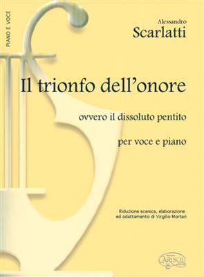 Alessandro Scarlatti: Scarlatti Trionfo Dellonore: Gesang mit Klavier