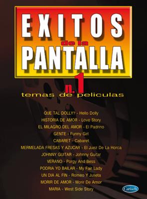 Éxitos de la Pantalla N.1 - Temas de Películas: Klavier, Gesang, Gitarre (Songbooks)