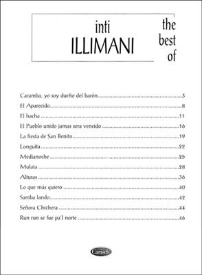 Inti Illimani: The Best of Inti Illimani: Klavier, Gesang, Gitarre (Songbooks)