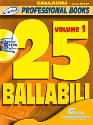 25 Ballabili, Volume 1: C-Instrument