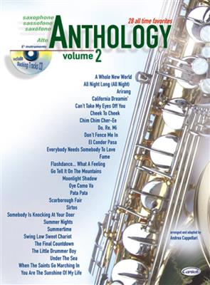 Anthology Alto Saxophone Vol. 2: (Arr. Andrea Cappellari): Altsaxophon