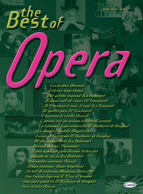 The Best of Opera: Klavier, Gesang, Gitarre (Songbooks)