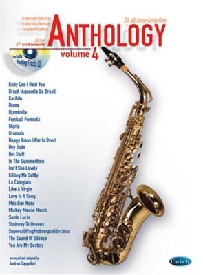 Anthology Alto Saxophone Vol. 4: (Arr. Andrea Cappellari): Altsaxophon