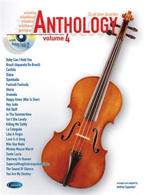 Anthology Violin Vol. 4: (Arr. Andrea Cappellari): Violine Solo