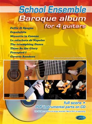 Baroque Album for 4 Guitars: Gitarre Solo