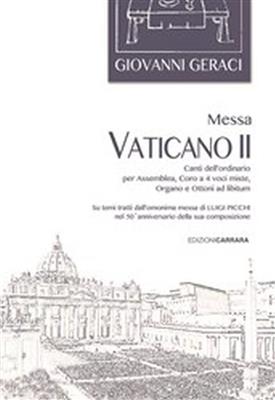 Giovanni Geraci: Messa Vaticano II: Gemischter Chor mit Ensemble