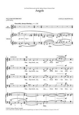 Cecilia McDowall: Angels: Gemischter Chor mit Klavier/Orgel