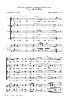 Edwin Roxburgh: The Nativity Star: Gemischter Chor mit Klavier/Orgel