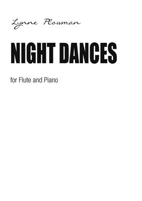 Lynne Plowman: Night Dances: Flöte mit Begleitung