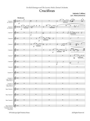 Antonio Caldara: Crucifixus: (Arr. Matt Johnston): Klarinette Ensemble