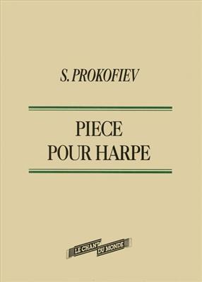Sergei Prokofiev: Piece Pour Harpe: (Arr. Vera Doulova): Harfe Solo