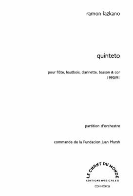 Ramon Lazkano: Quinteto: Blasquintett