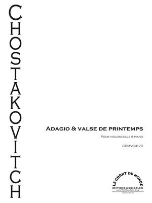 Dimitri Shostakovich: Adagio Et Valse Printanière: Cello mit Begleitung