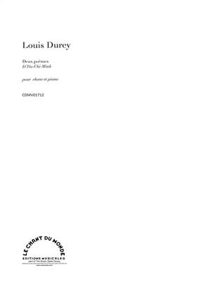 Louis Durey: Deux Poèmes d'Ho-Chi-Minh, Op.69: Gesang mit Klavier