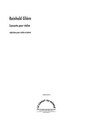 Reinhold Glière: Concerto Pour Violon, Concerto Allegro: Violine mit Begleitung