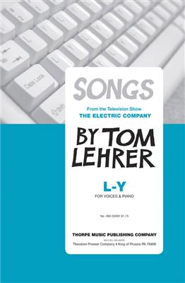 Tom Lehrer: L - Y: Gesang mit Klavier